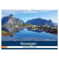 Calvendo Norwegen 2026 - vom Fjord zum Fjell (Wandkalender