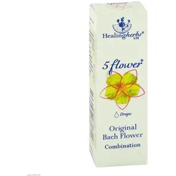 Bach Kombination 5 Flow.Notfall Tropfen Heal.Herbs 10 ml