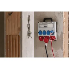 Brennenstuhl Wandverteiler 4/32 IP44 4x LS 230V/16 A, 1xLS 400V/16 A, 1xFI 40 A 4-polig 30mA