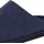 HAFLINGER Soft Filzpantoffeln aus Wollfilz Hausschuh Blau 48 EU