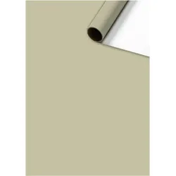 BRUNNEN 2528591365 Geschenkpapier 70x200 cm Uni Plain, grau