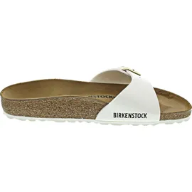 Birkenstock Madrid Birko-Flor Lack schmal patent white 41