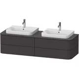 Duravit Waschtischunterschrank 4 Auszüge 160 x 40,8 x 40,8 cm Grau