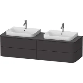 Duravit Waschtischunterschrank 4 Auszüge 160 x 40,8 x 40,8 cm Grau