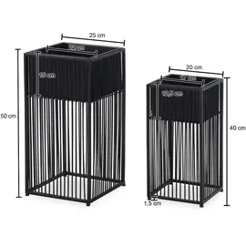 KADIMA DESIGN 2er Set  onesize Schwarz