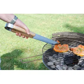 Esschert Design Grillbesteck-Set onesize Holz Stahl braun