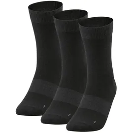 Jako Freizeitsocken 3er Pack Schwarz 35-38