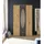 Pol-Power Drehtürenschrank 120 x 195 x 55 cm Eiche/Graphit