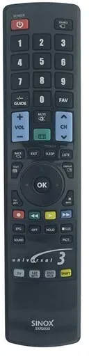 Sinox Remote Control 3-in-1