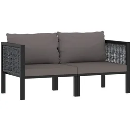 vidaXL 2-Sitzer Sofa anthrazit