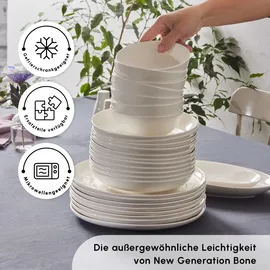 KARACA Allure Geschirrset 41-tlg. weiß