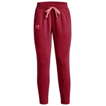 Under Armour Rival Fleece Jogginghose Damen pink S 2022 Laufhosen