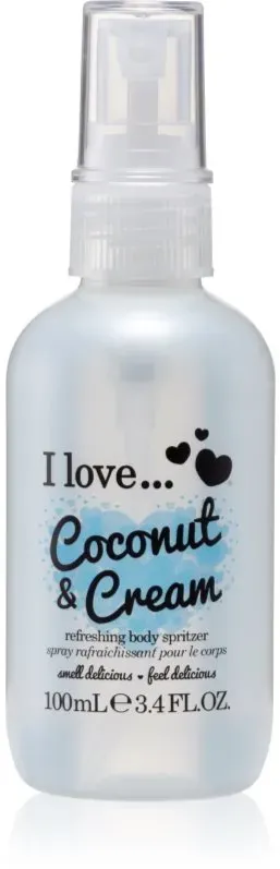 I Love Coconut & Cream erfrischendes Bodyspray 100 ml