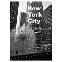 Calvendo New York City Schwarz auf Weiß (Wandkalender 2026