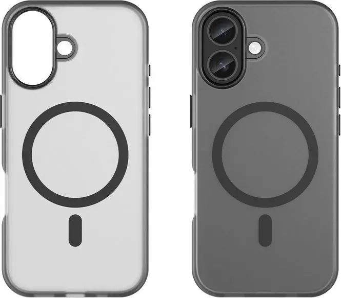 Magnetische Loop-Hülle für iPhone 17, Kompatibel mit MagSafe - Matt Schwarz