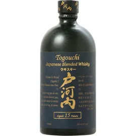 togouchi whisky 15 Years Old Blended Whisky 43,8% vol 0,7 l Geschenkbox