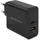 Qoltec Super Quick Pd Ladegerät, 1xusb-c 1xUSB 65W 5-20V 1.5-3.25A Laptop Smartphone Schwarz