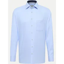 Eterna Modern-Fit Hemd Blau 42