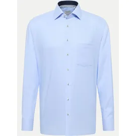 Eterna Modern-Fit Hemd Blau 42