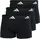 Trunk Boxershorts Black XXL 3er Pack