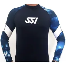 SSI Rash Guard Loose Fit Blau M
