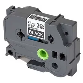 Brother TZe-355 laminiert schwarz auf weiß 2,4cm x 8m