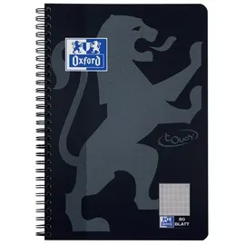 Hamelin Collegeblock Touch B5 kariert schwarz