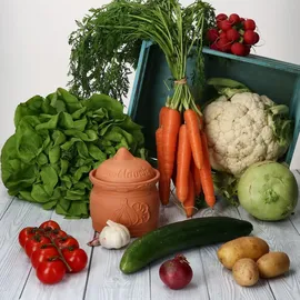 Mambocat Knoblauchtopf Ø 12,8 cm 1-tlg. braun