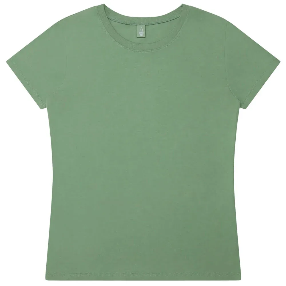 Earth Positive - Damen Bamboo T-Shirt - Bamboo Green / L