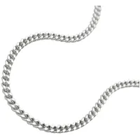 Schmuck Krone Panzerkette 1,4mm Panzerkette, 925 Silber, 45cm, Silber 925 silberfarben