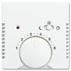 Zentralscheibe für Raumtemperaturregler 1095 U, 1095 UF und 1096 U (alpinweiß)