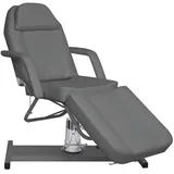 vidaXL Massagesessel 180 x 62 x 112 cm Grau mit verstellbarer Rückenlehne