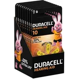 Duracell Hörgerätebatterien Typ 10 (60er-Pack)