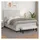 vidaXL Boxspringbett 140 x 200 cm Weiß