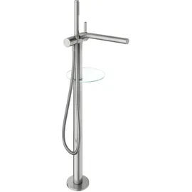 Keuco Edition 400 Einhandwannenmischer Edelstahl-finish