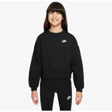 Nike Sportswear Club Fleece Sweatshirt Mädchen - black/white