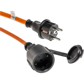 ChiliTec Verlängerungskabel 10m, IP44, 10 m, orange