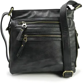 HARPA Loxley Schultertasche 6 cm Schwarz