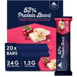 Multipower 53% Protein Boost Berry Yoghurt Riegel 20 x 45 g