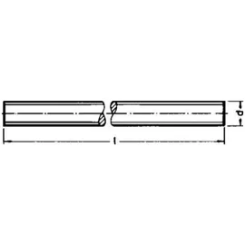 DIN 976 Edelstahl A4 M6x1000