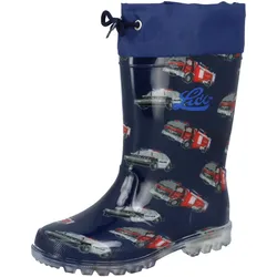 Gummistiefel Jungen Schnellschnürsystem LICO Powerlight W Blinky BLAU 32