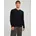 Essential Basic Knitted Pullover Mit V-ausschnitt Black L