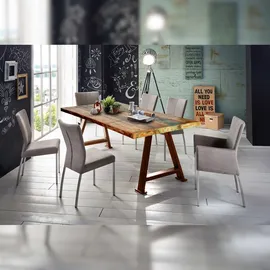 SIT Möbel Tischplatte Altholz lackiert | L 160 x B 85 x H 4 cm | bunt | 07181-98 | Serie TOPS & TABLES