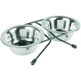 Trixie Napf-Set Eat on Feet, 2 × 0,75 l/ø17 cm