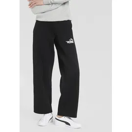 Puma Damen Nature 2.0 Comfort Logo Straight Pants FL Op Strickhose, Puma Schwarz, XS EU