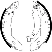 Textar Bremsbackensatz