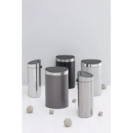 Brabantia Touch Bin New 40 l matt black steel