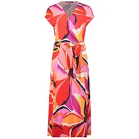 Betty Barclay Jerseykleid Blumenprint Rot/Pink 40