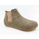 Rohde Softfilz G leinen Hausschuh beige