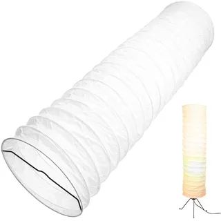 Stehleuchte aus Papier, nordischer Stil, für Schlafzimmer, Stehleuchten für Wohnzimmer, Stehlampe (Lampenschirm)